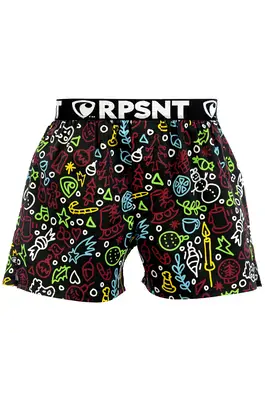 men's boxershorts with Elastic waistband EXCLUSIVE MIKE - Men's boxer shorts Repre EXCLUSIVE MIKE XMAS COLLECTION - R3M-BOX-0731S - S