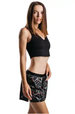Ladies boxershorts with elastic waistband GIGI - Women's boxer shorts Repre GIGI HITCHCOCK´S DREAM - R3W-BOX-0714S - S