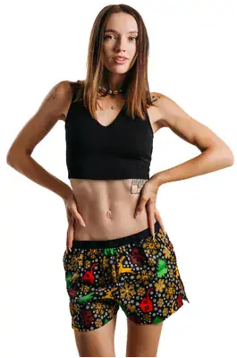 Ladies boxershorts with elastic waistband GIGI - Women's boxer shorts Repre GIGI GENTLE DEER - R3W-BOX-0720S - S