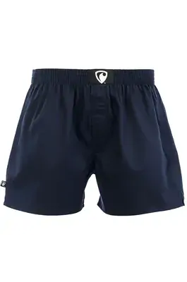 men's boxershorts with woven label EXCLUSIVE ALI - Men's boxer shorts Repre EXCLUSIVE ALI NAVY - R3M-BOX-0649S - S