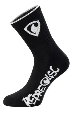 Ponožky dlouhé - Vysoké ponožky REPRE4SC LONG BLACK - R3A-SOC-030137 - S