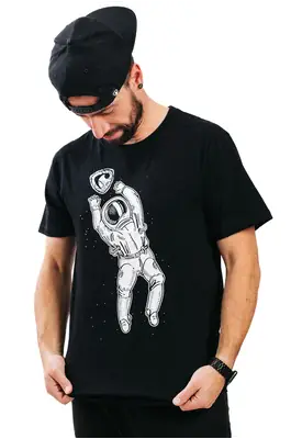 T-SHIRTS FÜR HERREN - Kurzarm T-shirt für Männer REPRE4SC SPACE GAMES - R3M-TSS-2701M - M