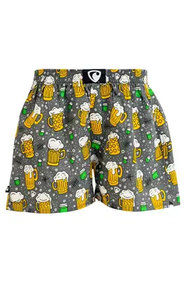 men's boxershorts with woven label EXCLUSIVE ALI - Men's boxer shorts REPRE4SC EXCLUSIVE ALI OCTOBER FEST - R4M-BOX-0616S - S