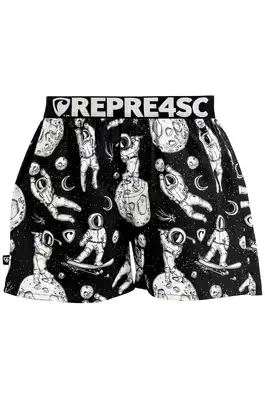 men's boxershorts with Elastic waistband EXCLUSIVE MIKE - Men's boxer shorts REPRE4SC EXCLUSIVE MIKE SPACE GAMES - R4M-BOX-0717S - S