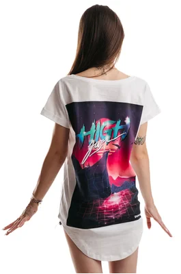 Oficiální kolekce HIGH JUMP trika - Dámské tričko s krátkým rukávem REPRE4SC High Jump TWENTY-FIVE - R4W-TSS-2602S - S