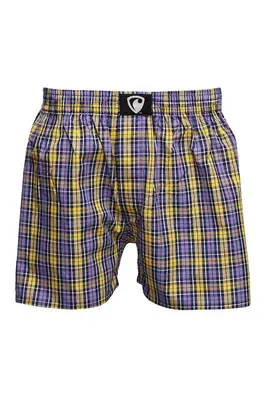 men's boxershorts with woven label CLASSIC ALI - Men's boxer shorts REPRE4SC CLASSIC ALIBOX 18108 - R8M-BOX-0108S - S