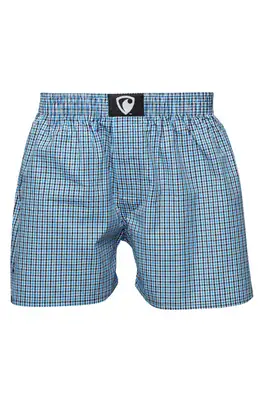 men's boxershorts with woven label CLASSIC ALI - Men's boxer shorts REPRE4SC CLASSIC ALI 19127 - R9M-BOX-0127S - S