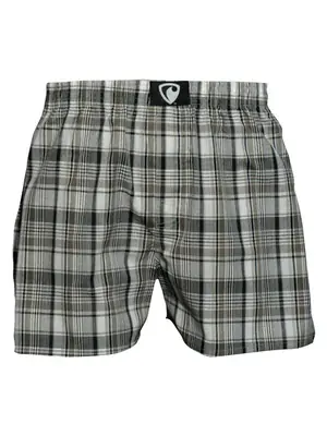 men's boxershorts with woven label CLASSIC ALI - Men's boxer shorts REPRE4SC CLASSIC CLASSIC 15154 - R5M-BOX-0154S - S
