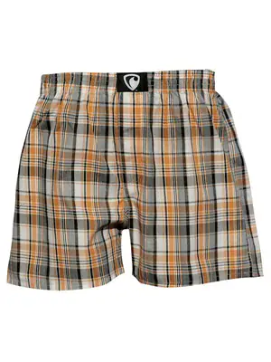 men's boxershorts with woven label CLASSIC ALI - Men's boxer shorts REPRE4SC CLASSIC CLASSIC 15155 - R5M-BOX-0155S - S