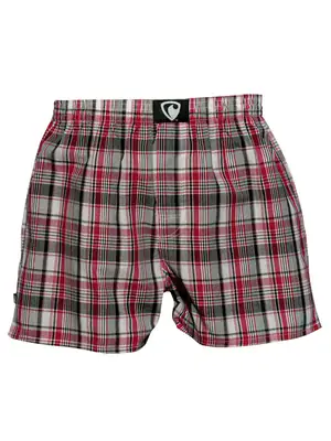 men's boxershorts with woven label CLASSIC ALI - Men's boxer shorts REPRE4SC CLASSIC CLASSIC 15156 - R5M-BOX-0156S - S