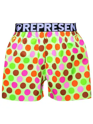 men's boxershorts with Elastic waistband EXCLUSIVE MIKE - Men's boxer shorts REPRESENT EXCLUSIVE MIKE COLOR DOTS - R0M-BOX-0722S - S