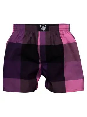 men's boxershorts with woven label CLASSIC ALI - Men's boxer shorts RPSNT CLASSIC ALI 21153 - R1M-BOX-0153S - S