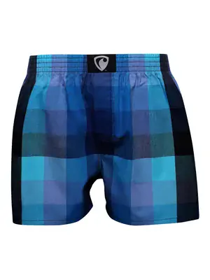 men's boxershorts with woven label CLASSIC ALI - Men's boxer shorts RPSNT CLASSIC ALI 21159 - R1M-BOX-0159S - S