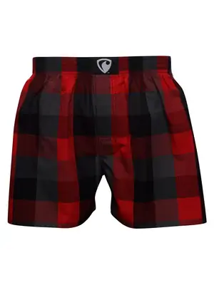 men's boxershorts with woven label CLASSIC ALI - Men's boxer shorts RPSNT CLASSIC ALI 21165 - R1M-BOX-0165S - S