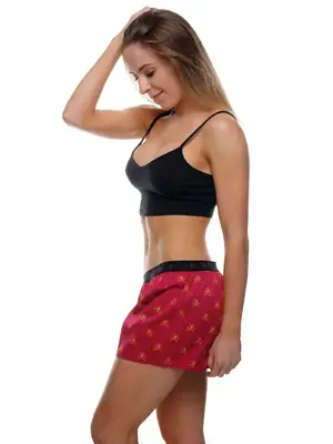 Ladies boxershorts - Women's boxer shorts RPSNT SMALL BONES - R0W-BOX-0704S - S