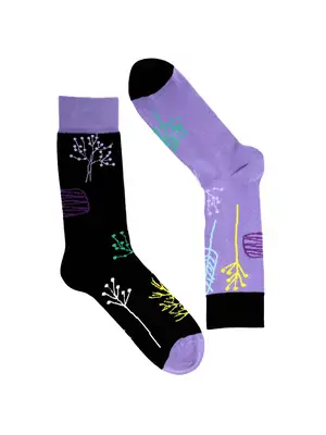 Ponožky Graphix - Hohe Socken RPSNT GRAPHIX HERBS - R1A-SOC-065843 - L