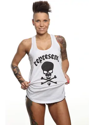 Maloobchod - Women's top REPRESENT JOLLY ROGER - R6W-TOP-6202S - S