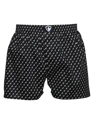 men's boxershorts with woven label EXCLUSIVE ALI - Men's boxer shorts REPRE4SC EXCLUSIVE ALI MOOSE - R6M-BOX-0608S - S