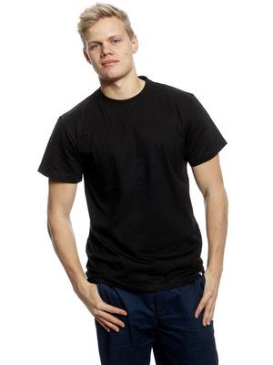 T-SHIRTS FÜR HERREN - Kurzarm T-shirt für Männer RPSNT SOLID BLACK - R8M-TSS-4301S - S