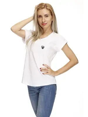 T-SHIRTS FÜR DAMEN - Kurzarm T-shirt für Frauen REPRESENT SIMPLY LOGO - R8W-TSS-2102S - S