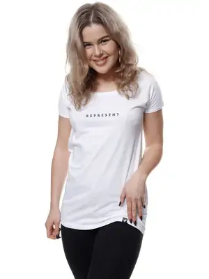 T-SHIRTS FÜR DAMEN - Kurzarm T-shirt für Frauen REPRESENT SPEAK - R9W-TSS-1302XS - XS