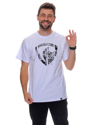 T-SHIRTS FÜR HERREN - Kurzarm T-shirt für Männer REPRESENT DARK WOOD - R0M-TSS-1502M - M