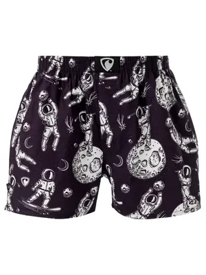 men's boxershorts with woven label EXCLUSIVE ALI - Men's boxer shorts RPSNT EXCLUSIVE ALI SPACE GAMES - R2M-BOX-0646S - S