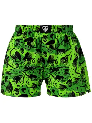 men's boxershorts with woven label EXCLUSIVE ALI - Men's boxer shorts RPSNT EXCLUSIVE ALI ALIEN LEGACY - R2M-BOX-0634S - S