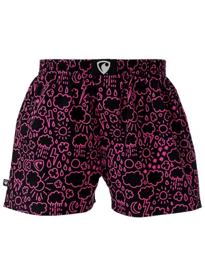 men's boxershorts with woven label EXCLUSIVE ALI - Men's boxer shorts RPSNT EXCLUSIVE ALI JUST WEATHER - R2M-BOX-0633S - S