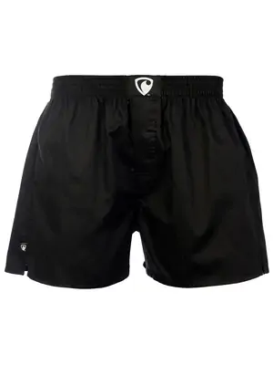 men's boxershorts with woven label EXCLUSIVE ALI - Men's boxer shorts Repre EXCLUSIVE ALI BLACK - R3M-BOX-0626S - S