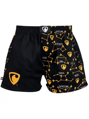 men's boxershorts with woven label EXCLUSIVE ALI - Men's boxer shorts Repre EXCLUSIVE ALI ZODIAC - R3M-BOX-0625S - S