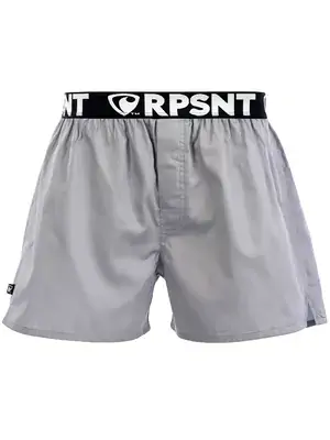 men's boxershorts with Elastic waistband EXCLUSIVE MIKE - Men's boxer shorts Repre EXCLUSIVE MIKE GREY - R3M-BOX-0727S - S