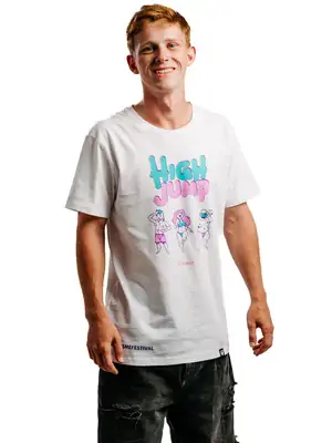 Oficiální kolekce HIGH JUMP trika - Pánské tričko s krátkým rukávem RPSNT High Jump FELLAZ - R3M-TSS-1302M - M