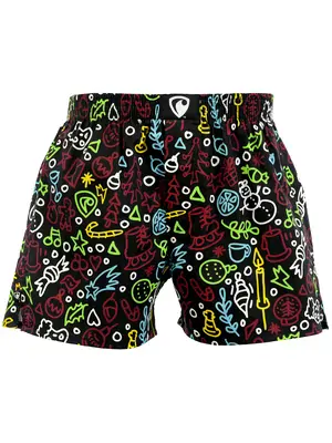 men's boxershorts with woven label EXCLUSIVE ALI - Men's boxer shorts Repre EXCLUSIVE ALI XMAS COLLECTION - R3M-BOX-0631S - S