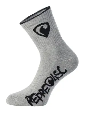Ponožky dlouhé - Hohe Socken REPRE4SC LONG GREY - R3A-SOC-030337 - S