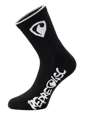 Ponožky dlouhé - Hohe Socken REPRE4SC LONG BLACK - R3A-SOC-030137 - S