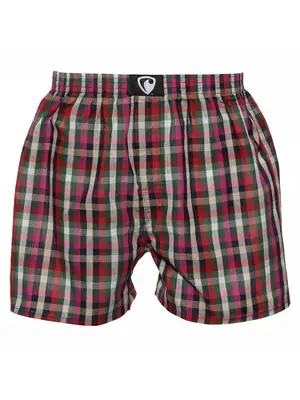 men's boxershorts with woven label CLASSIC ALI - Men's boxer shorts REPRE4SC CLASSIC ALIBOX 17189 - R7M-BOX-0189S - S