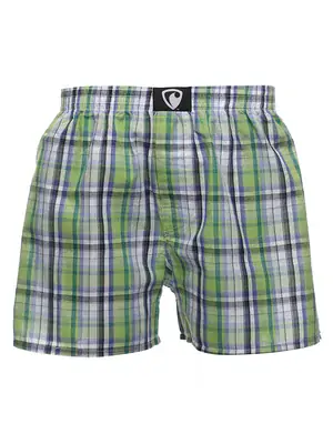 men's boxershorts with woven label CLASSIC ALI - Men's boxer shorts RPSNT CLASSIC ALIBOX 17190 - R7M-BOX-0190S - S