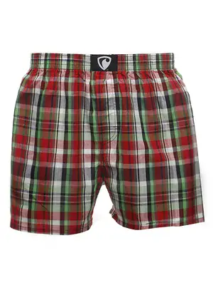 men's boxershorts with woven label CLASSIC ALI - Men's boxer shorts RPSNT CLASSIC ALIBOX 17191 - R7M-BOX-01913XL - 3XL