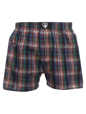 men's boxershorts with woven label CLASSIC ALI - Men's boxer shorts RPSNT CLASSIC ALIBOX 17195 - R7M-BOX-0195S - S