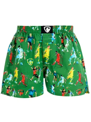 men's boxershorts with woven label EXCLUSIVE ALI - Men's boxer shorts REPRE4SC EXCLUSIVE ALI FREE KICK! - R4M-BOX-0620S - S