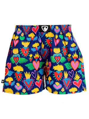 men's boxershorts with woven label EXCLUSIVE ALI - Men's boxer shorts REPRE4SC EXCLUSIVE ALI BURNING VALENTINE - R4M-BOX-0605XL - XL