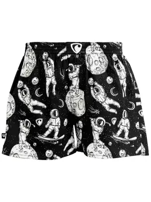 men's boxershorts with woven label EXCLUSIVE ALI - Men's boxer shorts REPRE4SC EXCLUSIVE ALI SPACE GAMES - R4M-BOX-0617XL - XL