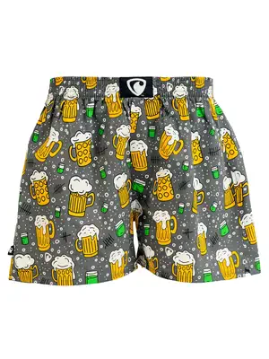 men's boxershorts with woven label EXCLUSIVE ALI - Men's boxer shorts REPRE4SC EXCLUSIVE ALI OCTOBER FEST - R4M-BOX-0616L - L