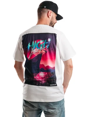 Oficiální kolekce HIGH JUMP trika - Kurzarm T-shirt für Männer REPRE4SC High Jump TWENTY-FIVE - R4M-TSS-2602XL - XL