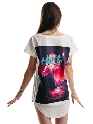 Oficiální kolekce HIGH JUMP trika - Kurzarm T-shirt für Frauen REPRE4SC High Jump TWENTY-FIVE - R4W-TSS-2602L - L