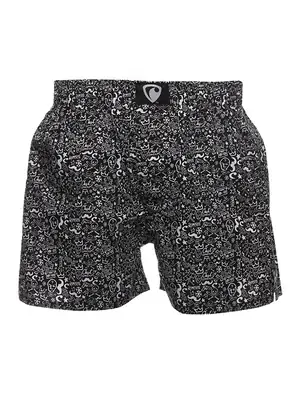 men's boxershorts with woven label EXCLUSIVE ALI - Men's boxer shorts REPRESENT EXCLUSIVE ALI OUT OF CONTROL - R7M-BOX-0647S - S
