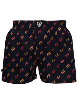 men's boxershorts with woven label EXCLUSIVE ALI - Men's boxer shorts REPRESENT EXCLUSIVE ALI BOXERS MATCH - R7M-BOX-0646S - S