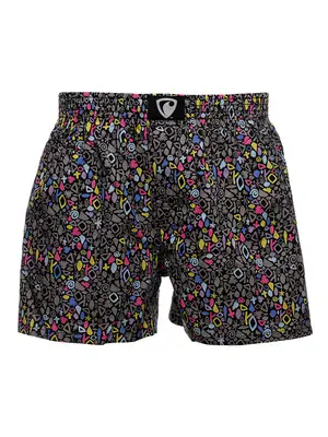 men's boxershorts with woven label EXCLUSIVE ALI - Men's boxer shorts REPRESENT EXCLUSIVE ALI GENESIS - R7M-BOX-0649S - S