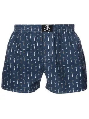 men's boxershorts with woven label EXCLUSIVE ALI - Men's boxer shorts REPRE4SC EXCLUSIVE ALI TIES - R7M-BOX-0693S - S